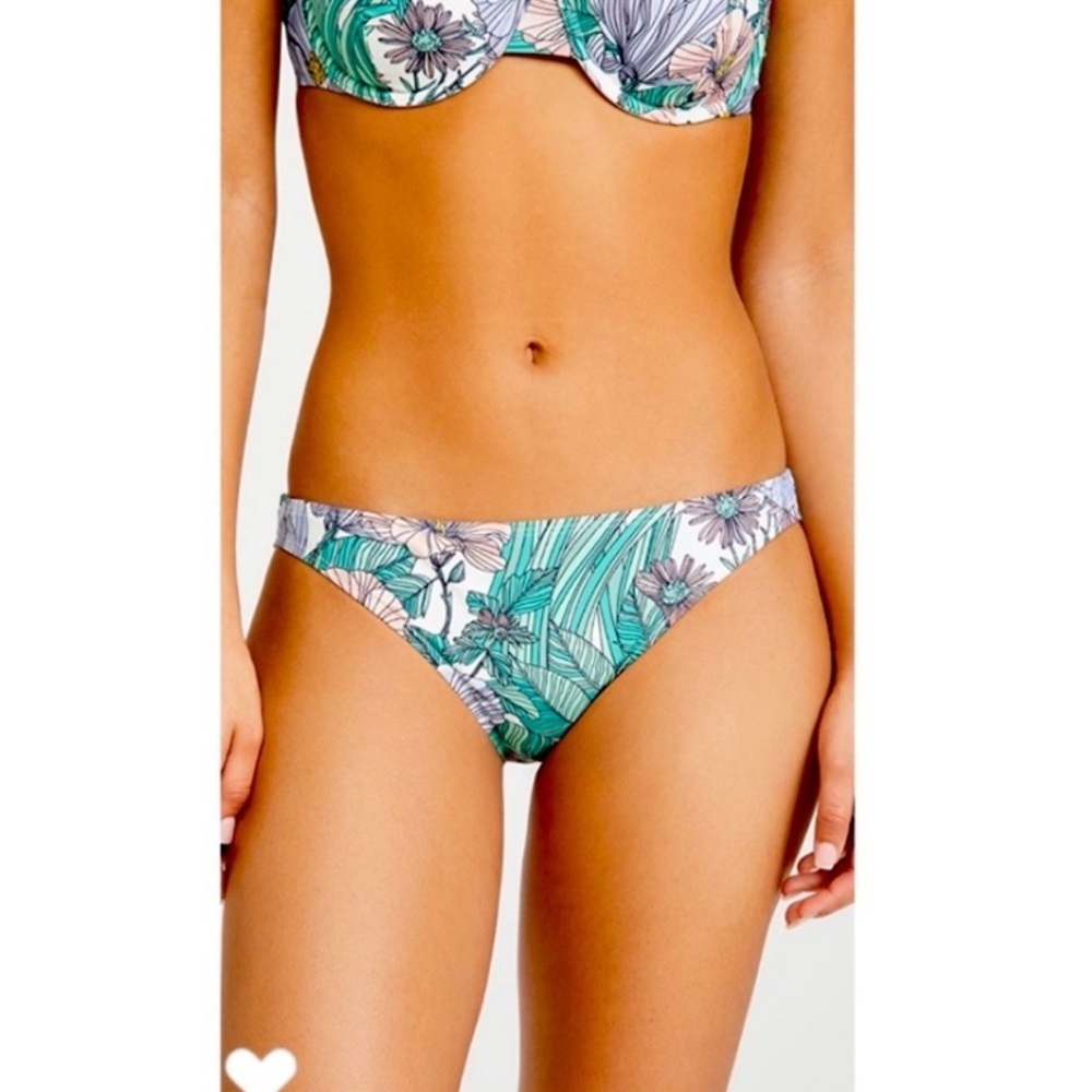Tory Burch Hibiscus Bikini Bottoms.